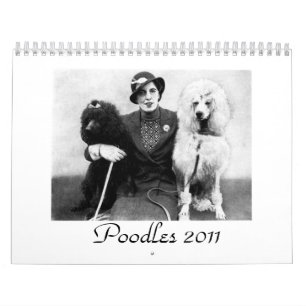 Caniches: Calendario 2011