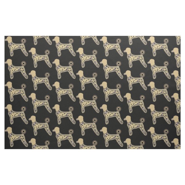 Caniches de la tela de algodón de encargo ("Cuarto gordo" (fat quarter))