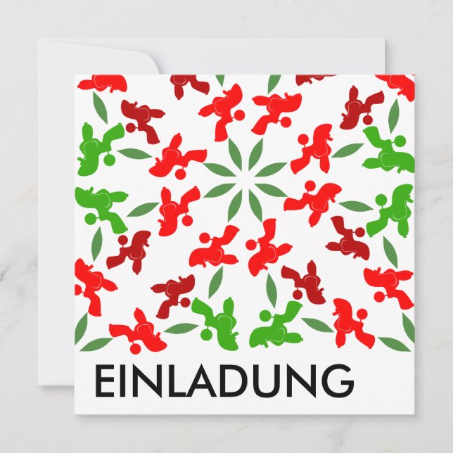 Caniches del navidad (Anverso)