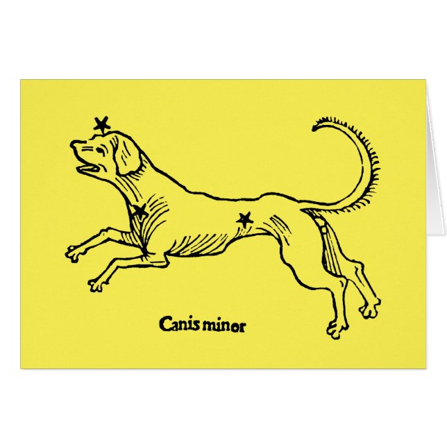 Canis Menor, 1482 (Anverso (Horizontal))