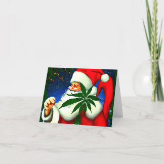 Cannabis Santa Feliz Navidad