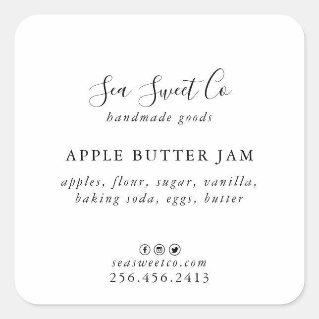 Canned Jar Pegatina (Anverso)