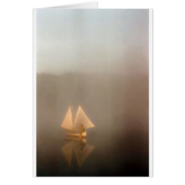 Canoa de vela doble (Frente)