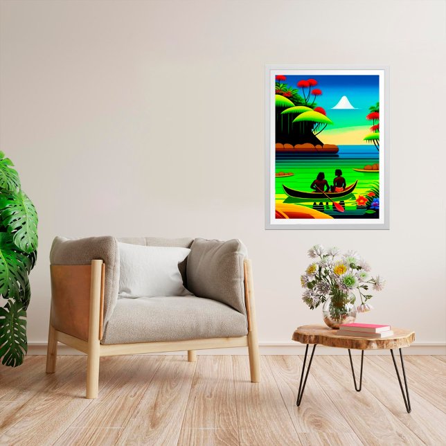 Canoas Madang - Imprimir arte de lienzo (Subido por el creador)