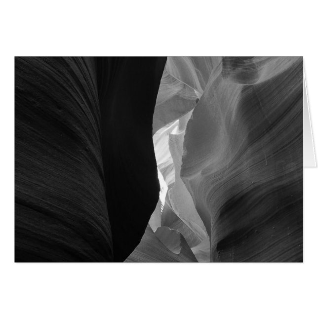 Cañón Antelope 4 de B&W (Anverso (Horizontal))