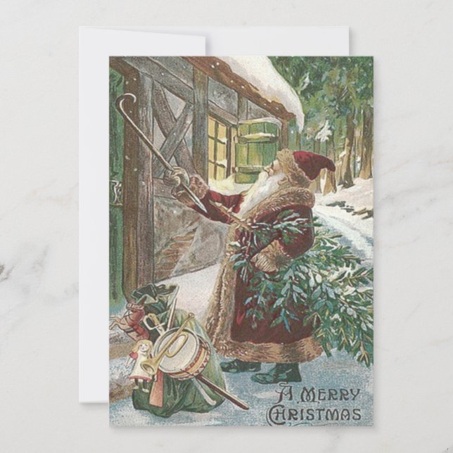 Cañón de árbol de navidad de Santa Claus (Anverso)