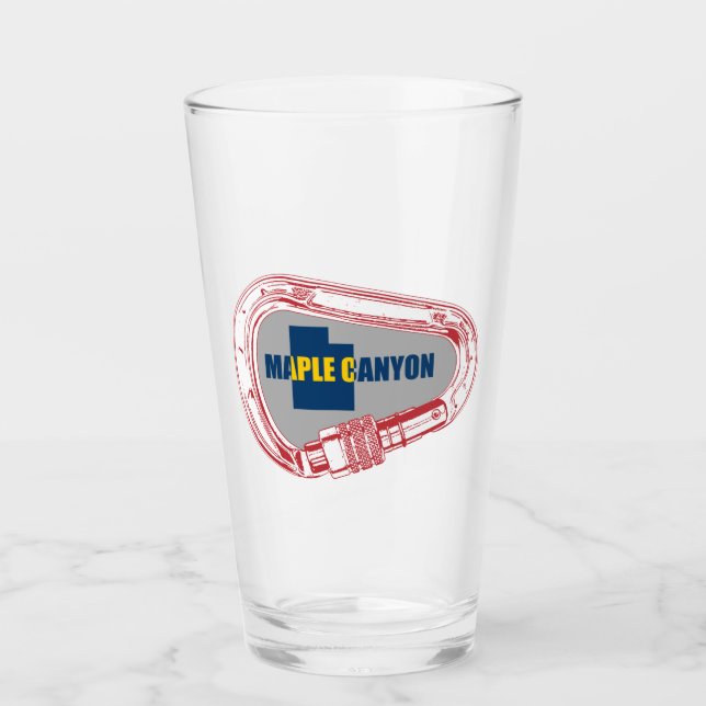 Cañón de arce escalando Carabiner (Anverso)