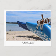 Cañón de Ugwatillo en la postal Waikiki Beach Hawa