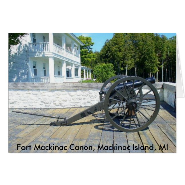 Canon en Fort Mackinac (Anverso (Horizontal))