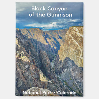 Cañón Negro del Gunnison, CO Imán