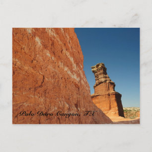 Cañón Palo Duro, postal TX