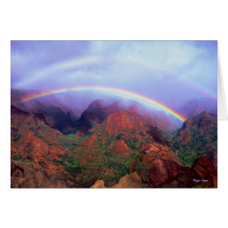 Cañón Waimea - Kauai - Hawaii - Doble arcoiris