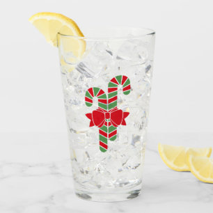 Cañones de canto de Navidades rojos y verdes perso