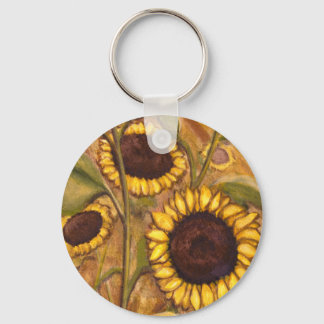 Cañones de llavero de girasol animados regalos de 