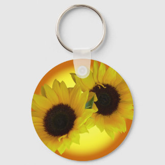 Cañones de llavero de girasol animados regalos de