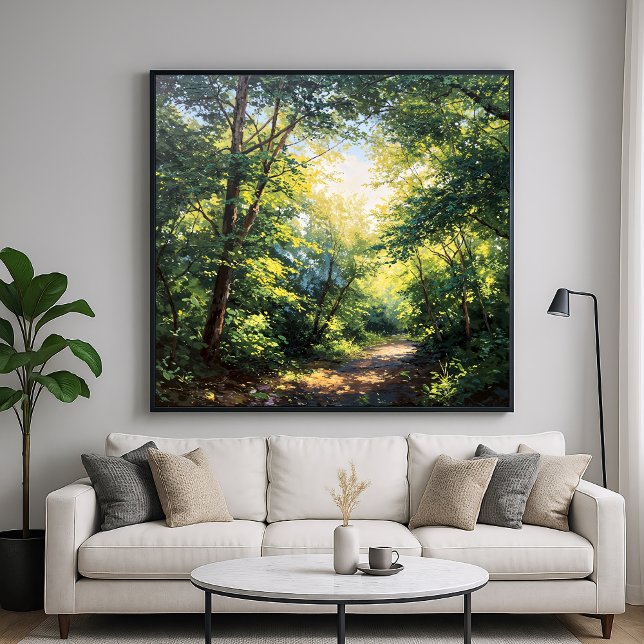 Canopas iluminadas por el sol - Arte estilo Ilustr (Subido por el creador)