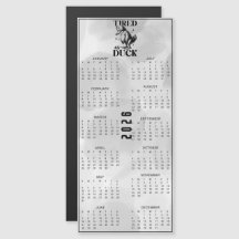 CANSADO COMO UN PATO Calendario de Pato Negro 2026