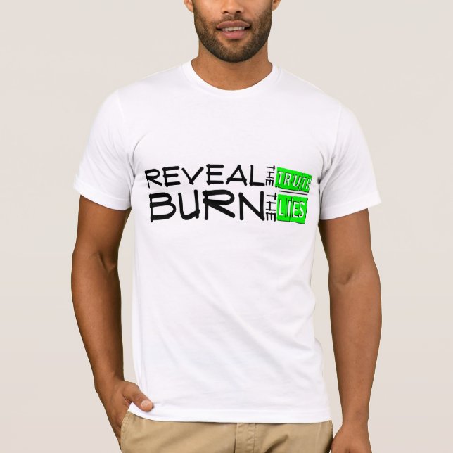 Cansado de la camisa de la verdad de Lyme (Anverso)