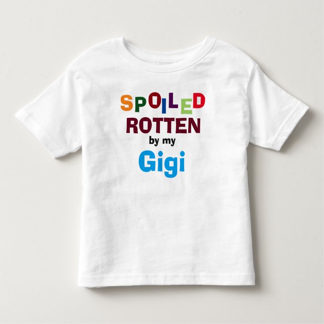 Cansado De Mi Bebé Gigi, Pequeña Camisa (Anverso)