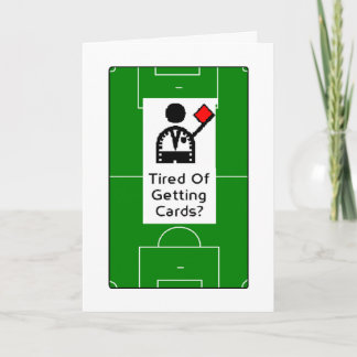 ¿Cansado De Recibir Cartas? Tarjeta de cumpleaños 