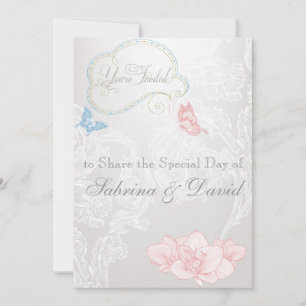 Cansancio mariposas e invitación a la boda de enca