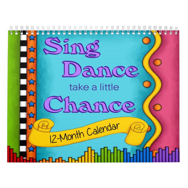 Canta, Baile Toma Un Pequeño Poder Calendario De 1 (Tapa)