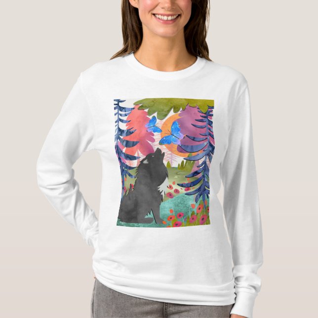 CANTANDO CON ÁNGELES - elija Camisetas de tamaño/e (Anverso)