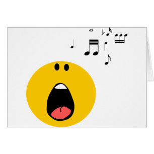 cantando su poco corazón hacia fuera