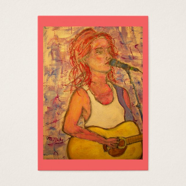 cantante acústico (Frente)