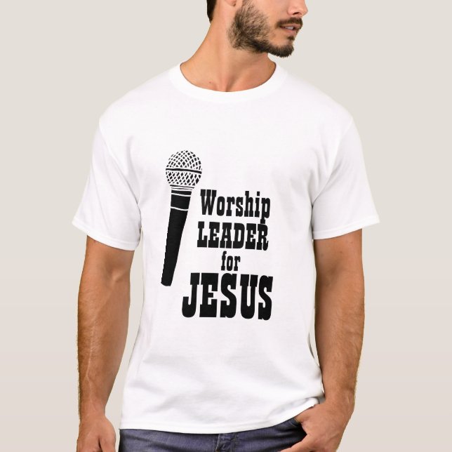 Cantante de camisetas del equipo de culto por Jesu (Anverso)