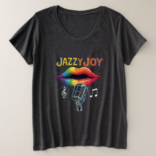 cantante de jazz (Anverso del diseño)