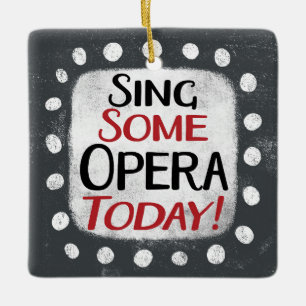 Cantar Algunas Óperas Hoy Ornamento