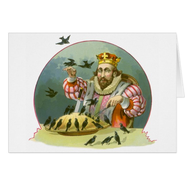 Cantar una canción de Sixpence, rima de guardería  (Anverso (Horizontal))