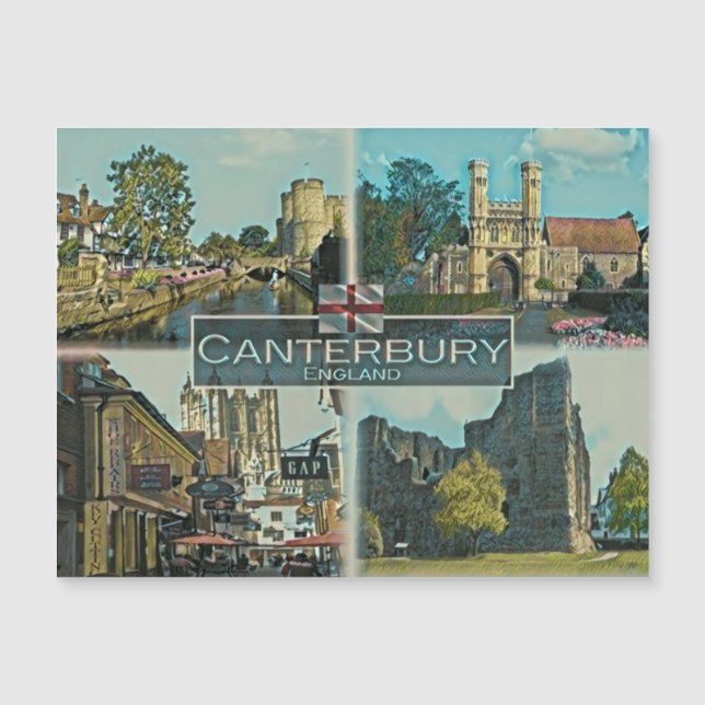 Canterbury - Inglaterra - Europa - (Anverso)