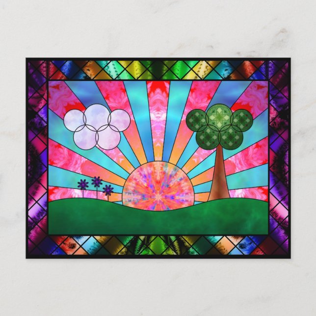 Cántico de la postal del Sol (Anverso)