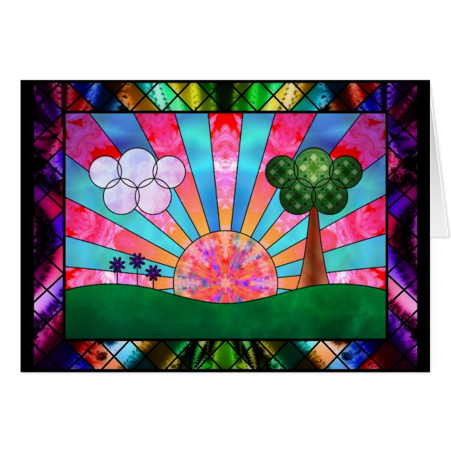 Cántico de la tarjeta solar (Anverso (Horizontal))