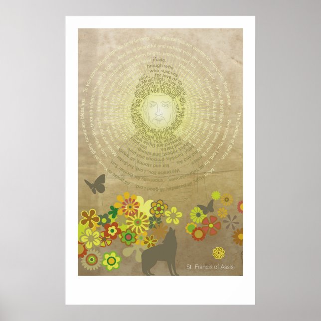 Cántico del Sol: Póster Grande (Frente)