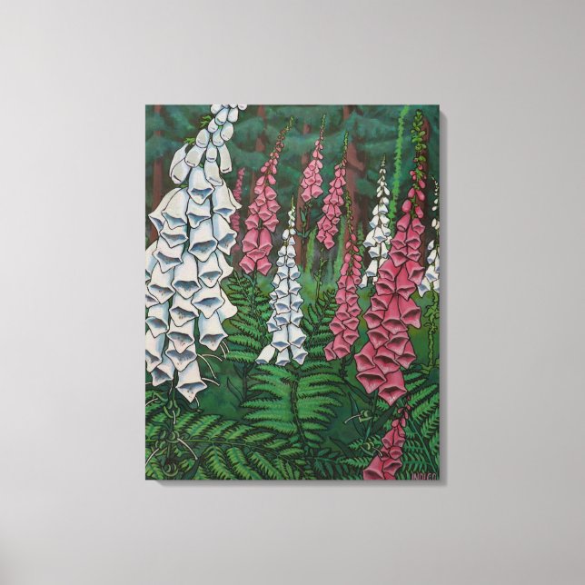 Canto de impresión de pintura paisajística canadie (Anverso)