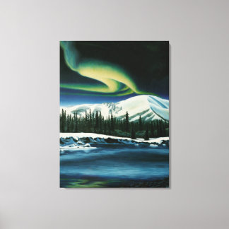 Canto de impresión de pintura paisajística canadie