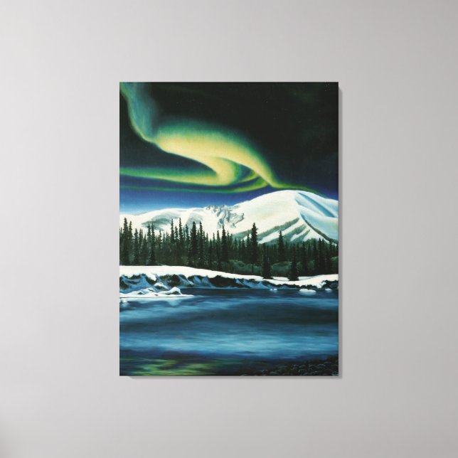 Canto de impresión de pintura paisajística canadie (Anverso)