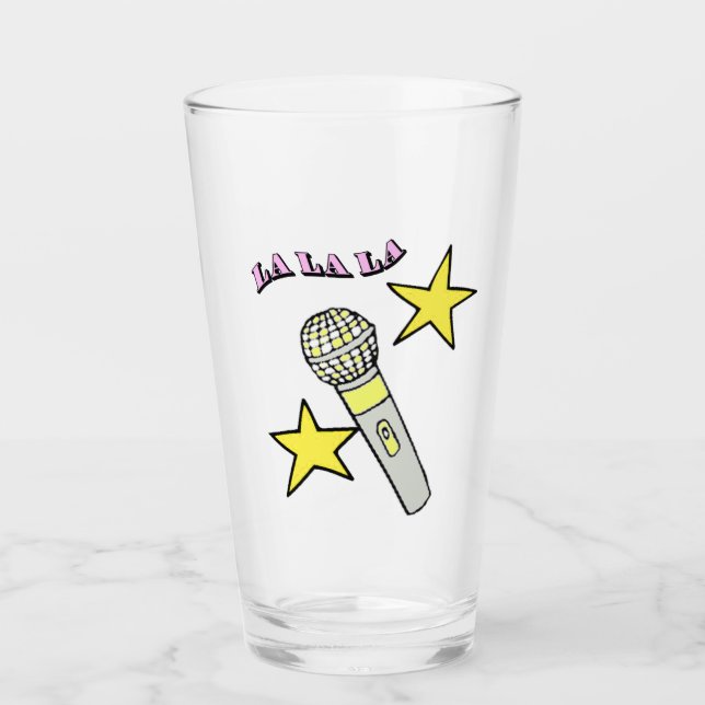 Canto Karaoke Glass Tumbler (Anverso)
