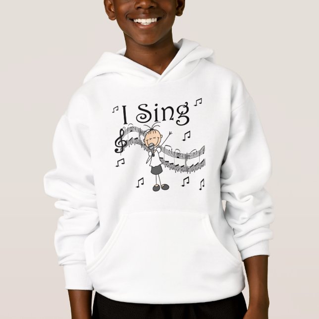 Canto la figura musical camisetas y regalos del (Anverso)