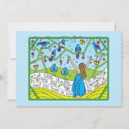 Canto Like The Birds Sing_Flat Card 7"x5"