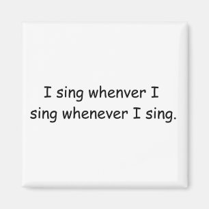 Canto siempre que cante el imán