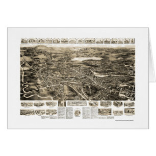 Cantón, mapa panorámico de las MAMÁES - 1918
