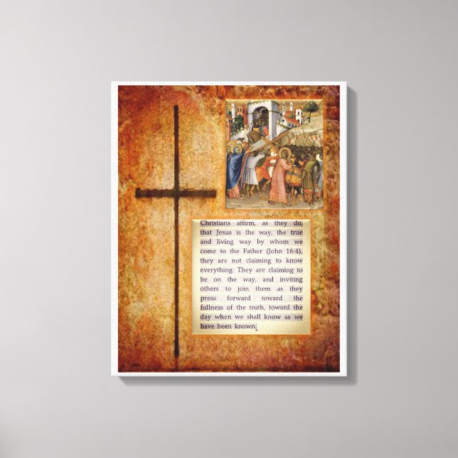 Canvas de impresión de tela estiradas de Jesucrist (Anverso)