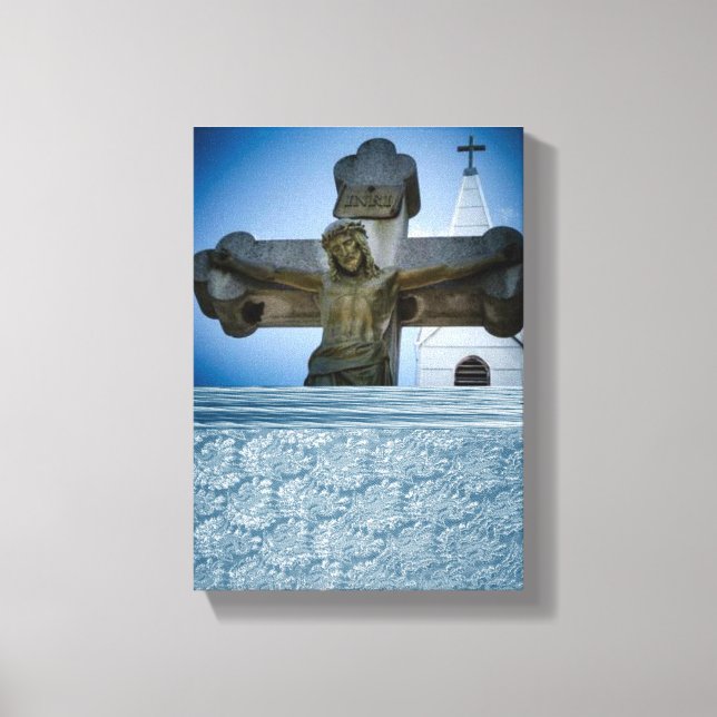 Canvas de impresión de tela estiradas de Jesucrist (Anverso)