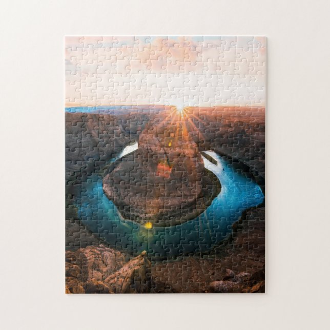 Canyon Scenes Puzzles Mountain Art Complex Jigsaw (Vertical)