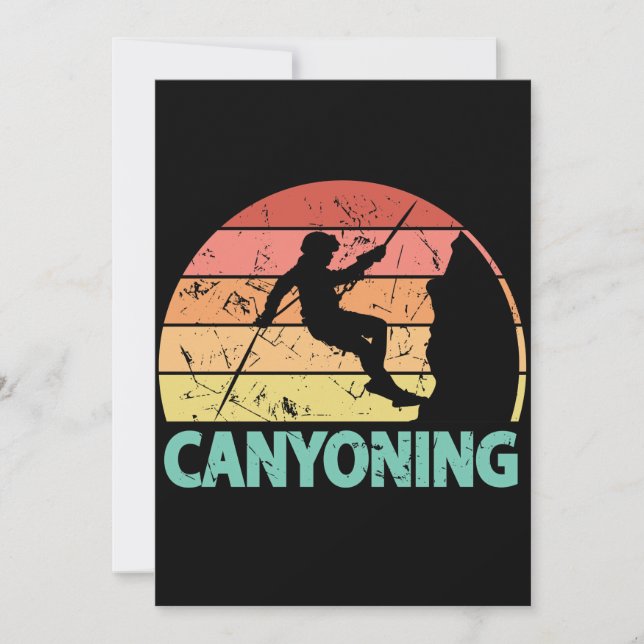 Canyoneer Rappeling Canyoneer (Anverso)