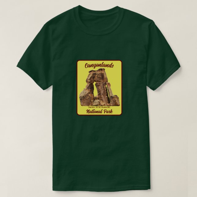 Canyonlands N.P. Druid Arch camiseta (Diseño del anverso)